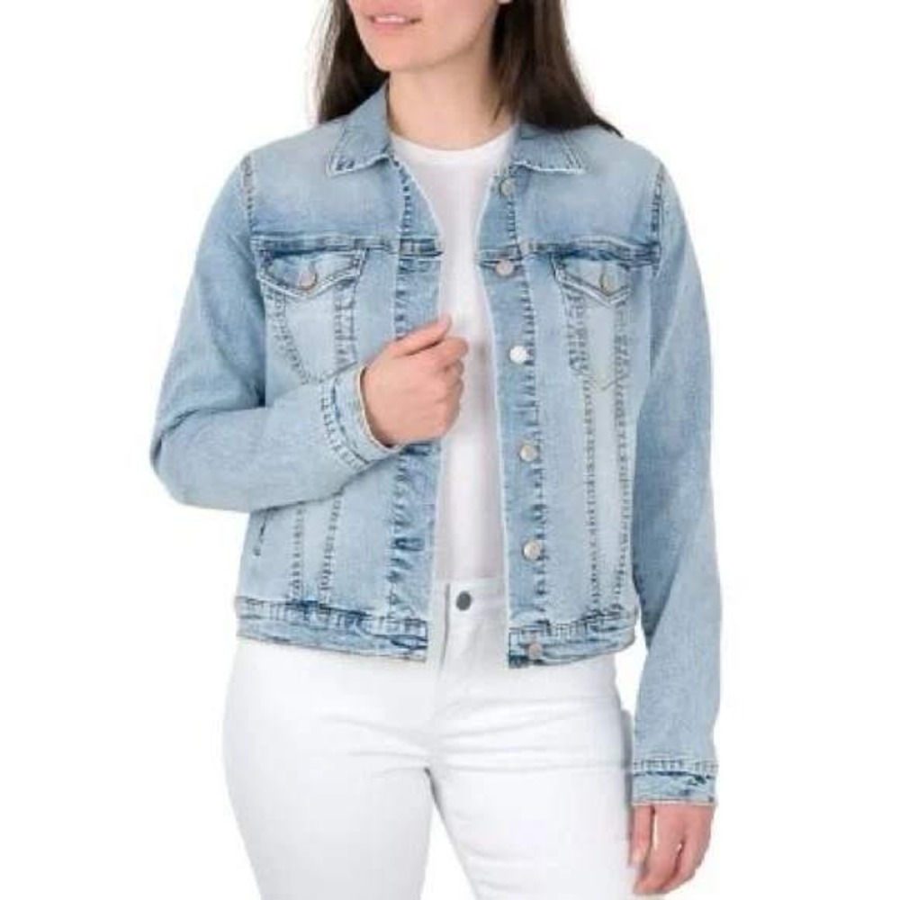 Seven7 Denim Jacket Orig.Tag $89 Classic Jean Jacket Everyday Size‎ XXL /#5386